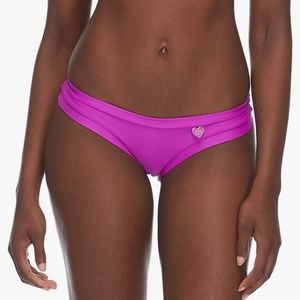 Body Glove Women's Standard Smoothies Audrey Solid Low Rise Bikini Bottom